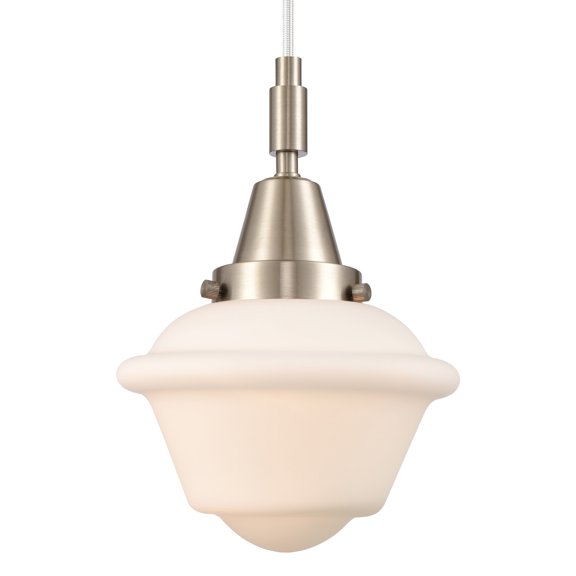 Innovations Lighting 447-1P-G531 Oxford 7" Wide Mini Pendant - Nickel