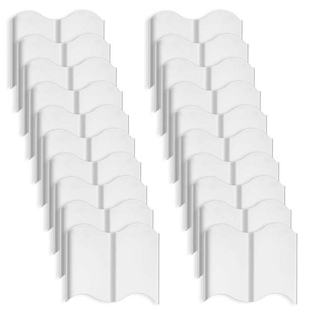 Feimier 20PCS Flexible Garden Edging Borders:Easy to Install & Stylish Landscape