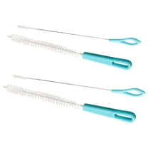 Clispeed 4Pcs Water Bottle Brush Cleaner For Effective Cleaning In Blue Plastic