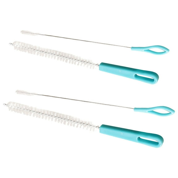 Clispeed 4Pcs Water Bottle Brush Cleaner For Effective Cleaning In Blue Plastic
