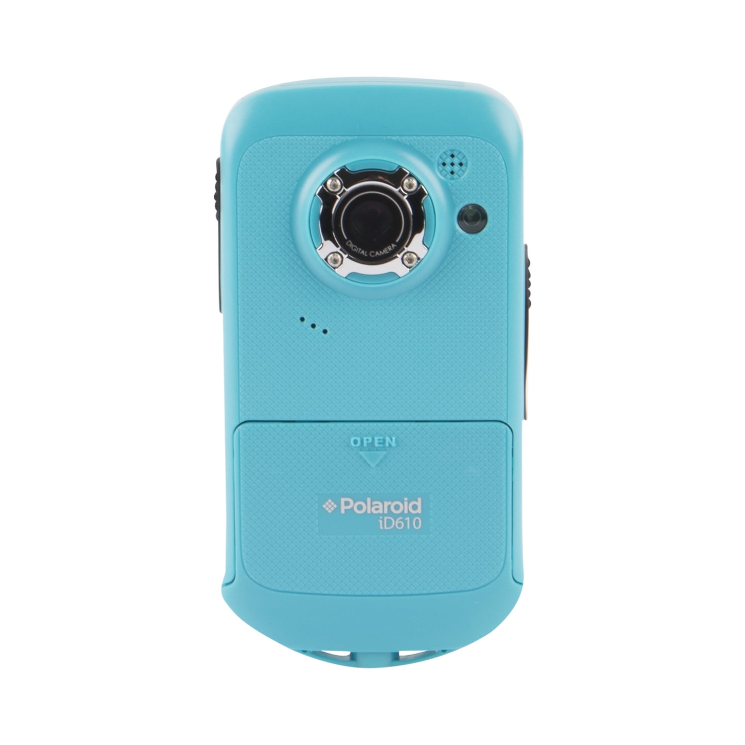 PolaroidiD610HDWaterResistantPocketCamcorderwith5xOpticalZoom