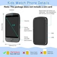 thumbnail image 5 of SHANNA Kids Smart Phone for Boys Girls 3-12 Year Old, Toddler Kid Smart Phone Learning Toy with Educational Games, MP3 Music Player, Phone Calls, Xmas Birthday Gifts,Black, 5 of 8