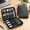 Black, variant on Dark Brown Full Grain Leather Electronics Travel Carrying Case with YKK Zippers