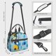 thumbnail image 2 of Disketp French Bulldog Dog in a Bathtub Lonchera Térmica para Mujer y Hombre, Bolsa de Almuerzo Reutilizable e Impermeable para Trabajo, Viajes y Picnic, 2 of 7
