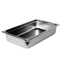 Winco SPJM-104 4-Inch Anti-Jamming Steam Pan, Full, 24-Gauge