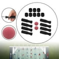 thumbnail image 1 of DYNWAVECA Foosball Table Handles 18Pcs/Set Standard Lightweight Mini Table Football Game Maintenance Practical Replacement Rod End, 1 of 10
