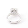 thumbnail image 6 of Bow Jewelry Solitaire Engagement Proposal Rings - 2.16 Ct Round Cut Moissanite Rings - 14K White Gold Plated Wedding Rings - Solo Stone Wedding Moissanite Ring - Valentine Rings, 6 of 9
