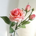 thumbnail image 4 of SPRING PARK Artificial Silk Rose Fake Flowers Wedding Bouquet Home Floral Decor, 4 of 7