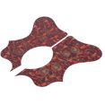thumbnail image 4 of Guitar Pickguard Set, Guitar Guard Replacement Plastic Pickguard Plate Guitar Guard Bright Colour  For Professional For Beginner Black,White,Red,Brown, 4 of 8