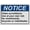 Warning Sign 2, variant on Weatherproof ANSI Stairway Safety Sign - No Playing/Standing/Sitting On Stairs Walkways, 8"x12" UV Resistant Plastic Safety Sign, Indoor Outdoor Stair Safety Warning Sign