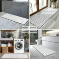 thumbnail image 2 of Black White Checkerboard Checkered Pattern Kitchen Rug Mat,Kitchen Runner Rugs Non Skid Washable,Decorative Kitchen Floor Mats for Kitchen,Sink,Laundry,17"X47", 2 of 5