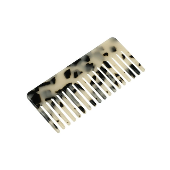 Vocoste 1 Pc Women Heat Resistant Wide Tooth Comb for Curly Wavy Hair Tortoiseshell