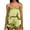 Green, variant on SwiftWear Womens Cute Silk Ruffled Pajamas Set V-Neck Satin Cami & Shorts Sets Sleepwear Pjs for Women Anniversary Gifts