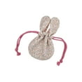 thumbnail image 1 of B Cute Rabbit Ear Floral Drawstring Storage Bag Outdoor Portable Small Bag Easter Drawstring Pouch Nylon Spandex Fabric Style B, 1 of 6