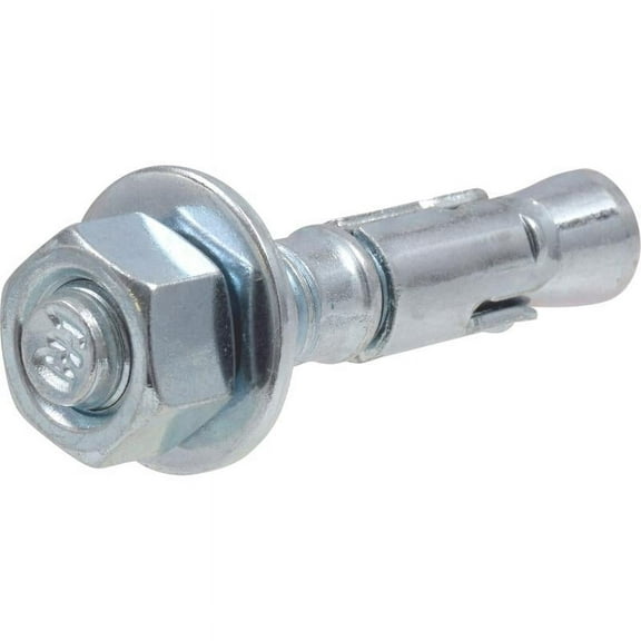 Hillman Power Stud 1/2 In. x 2-3/4 In. Zinc-Plated Wedge Anchor (12-Count) — Construction & DIY Use, Standard Hardware Spec