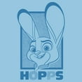 thumbnail image 2 of Boys Zootopia 2 Judy Hopps Blue Portrait T Shirt, 2 of 5