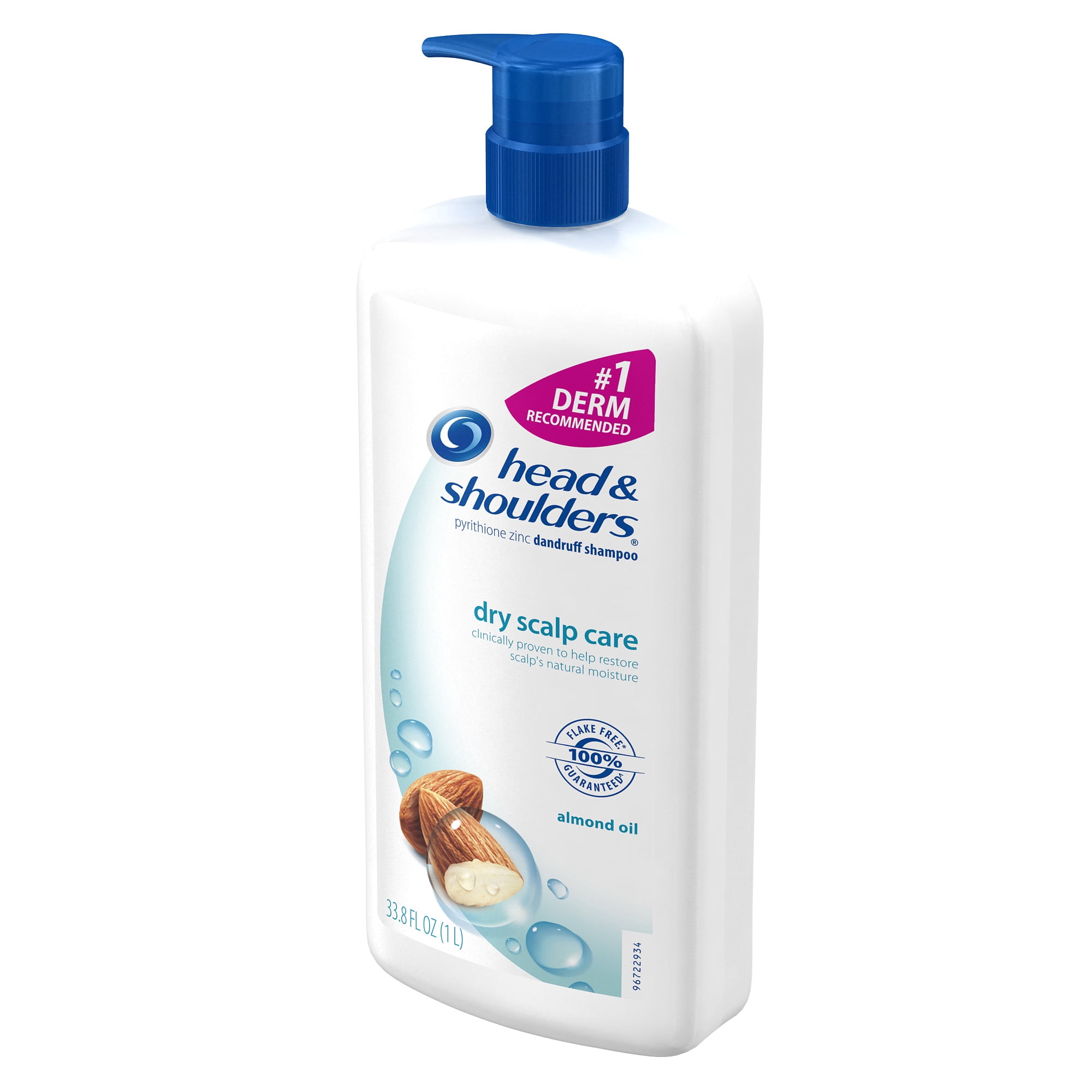 Head and Shoulders Dry Scalp Care with Almond Oil Dandruff Shampoo 33.8 Fl Oz - Dry Scalp Shampoo