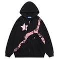 thumbnail image 1 of Sudadera con capucha para hombre, sudadera con capucha vintage de gran tamaño, sudadera con capucha con estampado de letras gráficas de dibujos animados para mujer, sudadera con capucha XL, 1 of 4