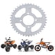 thumbnail image 4 of Piñón De Bicicleta, Piñón De Cadena Trasera Confiable Profesional Con Alto Rendimiento Para Motocicleta, 4 of 8