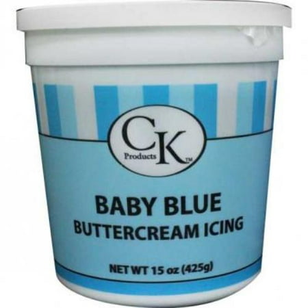 Baby Blue Buttercream Icing - CK Products - 15 oz