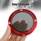 thumbnail image 5 of 2uds 3" Rojo Coche Audio Altavoz Funda Malla Subwoofer Rejilla Bocina Protector, 5 of 7