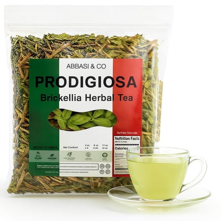 5oz Prodigiosa Herbal Tea –100% Natural Mexican Herb – Wildcrafted Brickellia leaf tea – Vegan, Non-GMO – Loose Leaf Herbal Infusion – Imported from Mexico