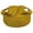 Yellow, variant on Corduroy Dog Baseball Hat with Ear Holes and Adjustable Chin Strap Breathable Sun Protection Summer Cap for Large Golden Retrievers and Labradors Black
