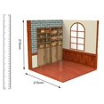 thumbnail image 2 of 1/12 Scale Backdrop Organizer Display Collection for Action Figures Dolls Pub, 2 of 8
