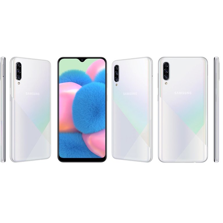 SAMSUNG Galaxy A30S A307G, 64GB, GSM Unlocked Dual SIM – White