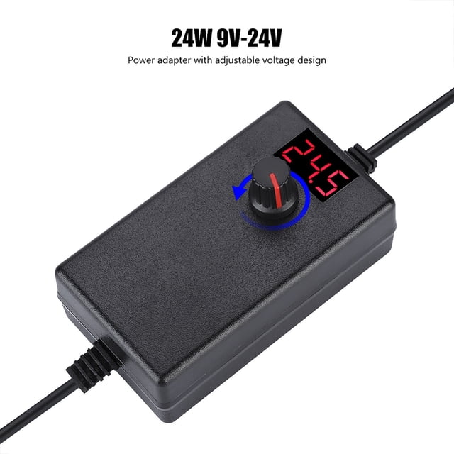 Adaptador De Corriente LED, Bajo Consumo De Energía Regulable Del Adaptador De Corriente Ajustable Para Computadora