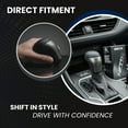 thumbnail image 5 of SHIFTIN Gray Carbon Leather Gear Shift Knob for Toyota Highlander 14-19 Tacoma 16-23 TRD, 5 of 11