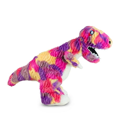 Gitzy 18 inch Plush Tie Dyed Tyrannosaurus Rex - Walmart.com