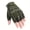 Green, variant on Adjustable Breathable Dual Half Finger Sports Gloves for Outdoor Activities - Ideal for Cycling, Running, and Fitness