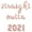 Rose Gold, variant on Cursive Script Letter Balloons - STRAIGHT OUTTA 2021 16" Inch Alphabet Letters Foil Mylar Balloon Birthday Party Banner (Silver)