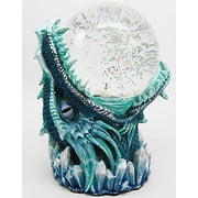 Giant Leviathan Ice Dagahra Ocean Deep Dragon Sand Storm Ball Figurine Home Decor Statue