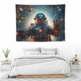thumbnail image 3 of ONETECH  Astronaut Tapestry, Galaxy Tapestry Outer Space Tapestry for Boys Bedroom Decor ，Living Room Or Dorm Wall A Hanging Tapestry, 3 of 7
