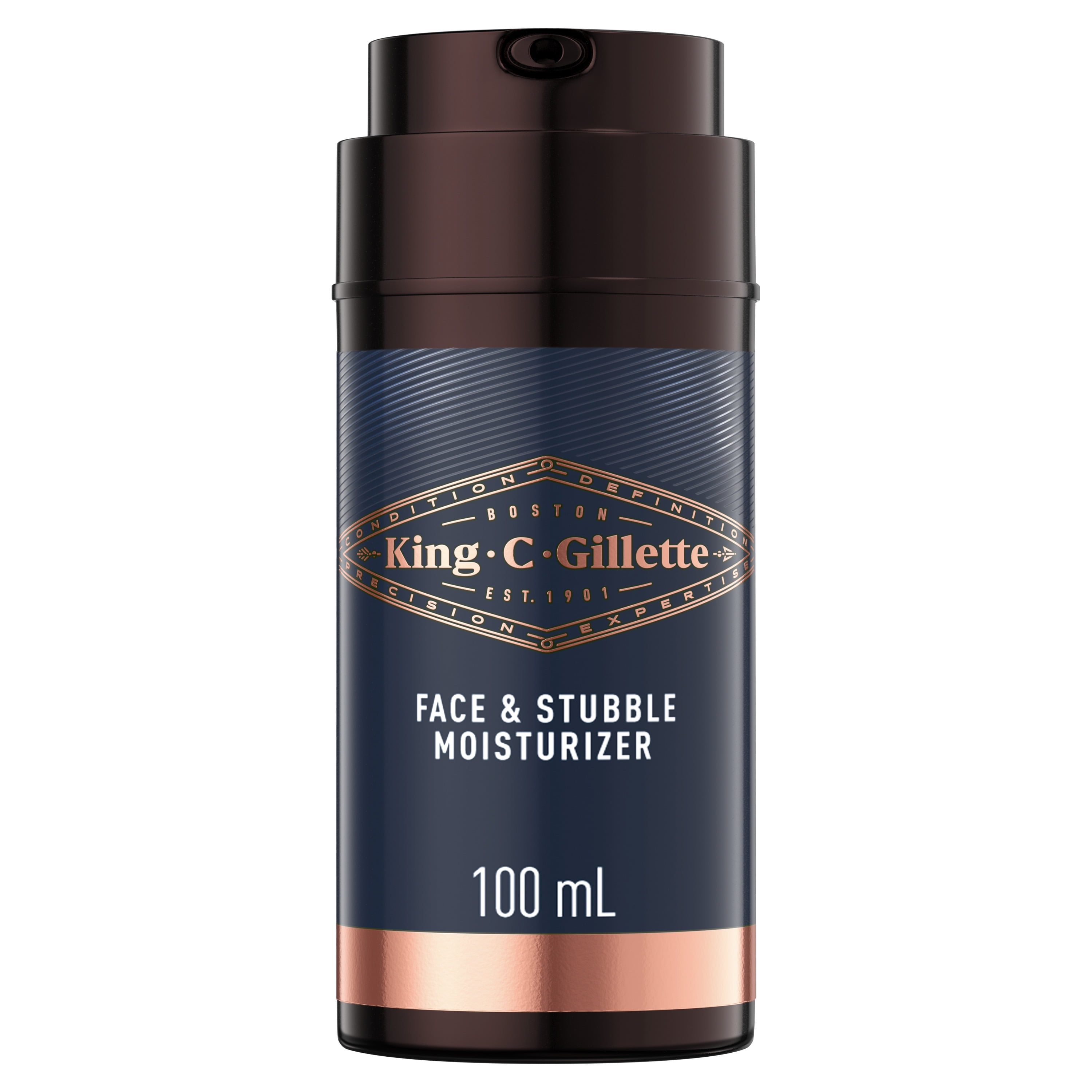 King C. Gillette Face & Stubble Moisturizer with Vitamin B3 and B5 complex