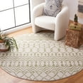 thumbnail image 2 of SAFAVIEH Tulum Glen Oriental Area Rug, Ivory/Sage, 6'7" x 6'7" Round, 2 of 8