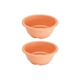 thumbnail image 2 of Visland 2Pcs Succulent Pot Shatterproof Breathable Plastic Hollowed Design Bonsai Pot for Home, 2 of 8