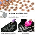 thumbnail image 4 of Beadsland 288pcs Hotfix Rhinestones for Crafts Champagne, SS30, 6.3-6.5mm, 4 of 5