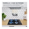 thumbnail image 3 of Parrilla de Gas Gutstark Cristal Templado 4 Estufillas Hogar Empotrable, 3 of 11