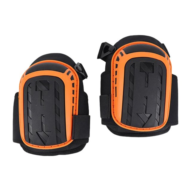 Rodilleras resistentes con cómodas correas ajustables con cojín de acolchado de espuma EVA para trabajar, jardinería, limpieza, pisos,