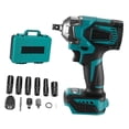 thumbnail image 4 of Llave de impacto inalámbrica, alto , multiusos, profesional, atornillador de impacto eléctrico de 1/2 pulgada para carpintería doméstica,, 4 of 9