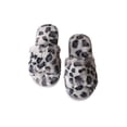 thumbnail image 5 of TMA EYES New Leopard Print Plush Slippers Fashionable Anti-Slip Indoor Slippers, 5 of 5