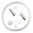 thumbnail image 1 of Clear Silicone Gasket Float and Seal Kit for 5/6 Litre Pressure Cookers, 1 of 9