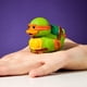 thumbnail image 5 of Figura coleccionable de vinilo con forma de pato de goma TUBBZ Mini Michelangelo, 5 of 6