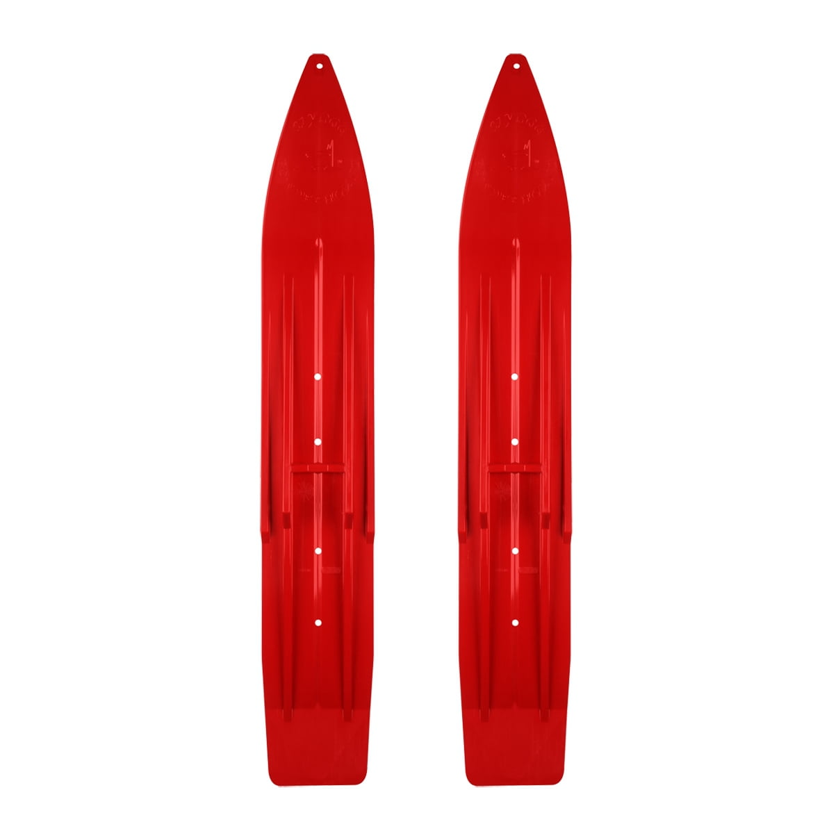 SLYDOG SKIS Powder Hound Ski Red #310117 by SLYDOG SKIS