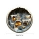 thumbnail image 3 of Round Acrylic Christmas Decorations Reindeer Hanging Sign Festive Wall Decorations, 3 of 6