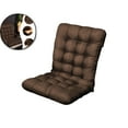 thumbnail image 1 of Dvruxg Rocking Chair Cushion, High Back Patio Cushions - Waterproof Solid Tufted Pillow, Indoor/Outdoor Pads with Ties, Fade-Resistant & Seasonal All Weather Replacement, 1 of 5