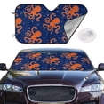 thumbnail image 2 of Balery Octopus Print Car Windshield Sun Shade,Windshield Sunshade for Car Pickup Truck SUV Accessories-Medium, 2 of 7